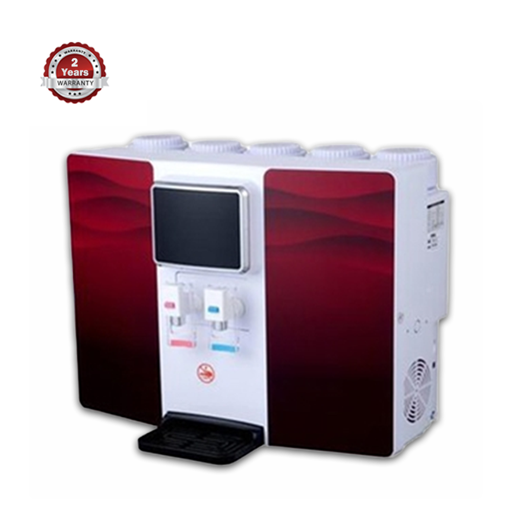 Crystal Water Hot Cool Normal RO Water Purifier - 8L - Red and White