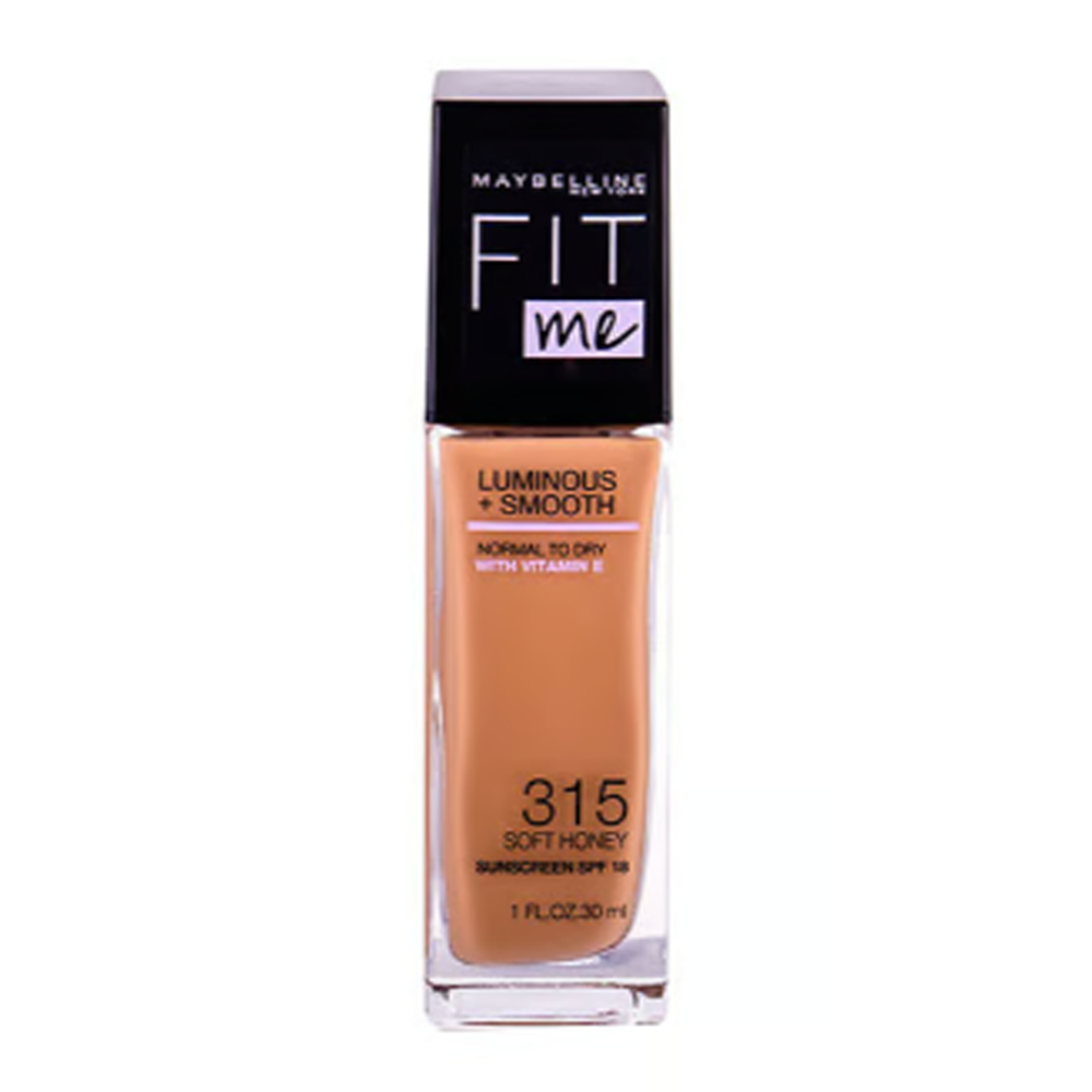 Maybelline Fit Me Luminous + Smooth Foundation - 315 Soft Honey - 30ml