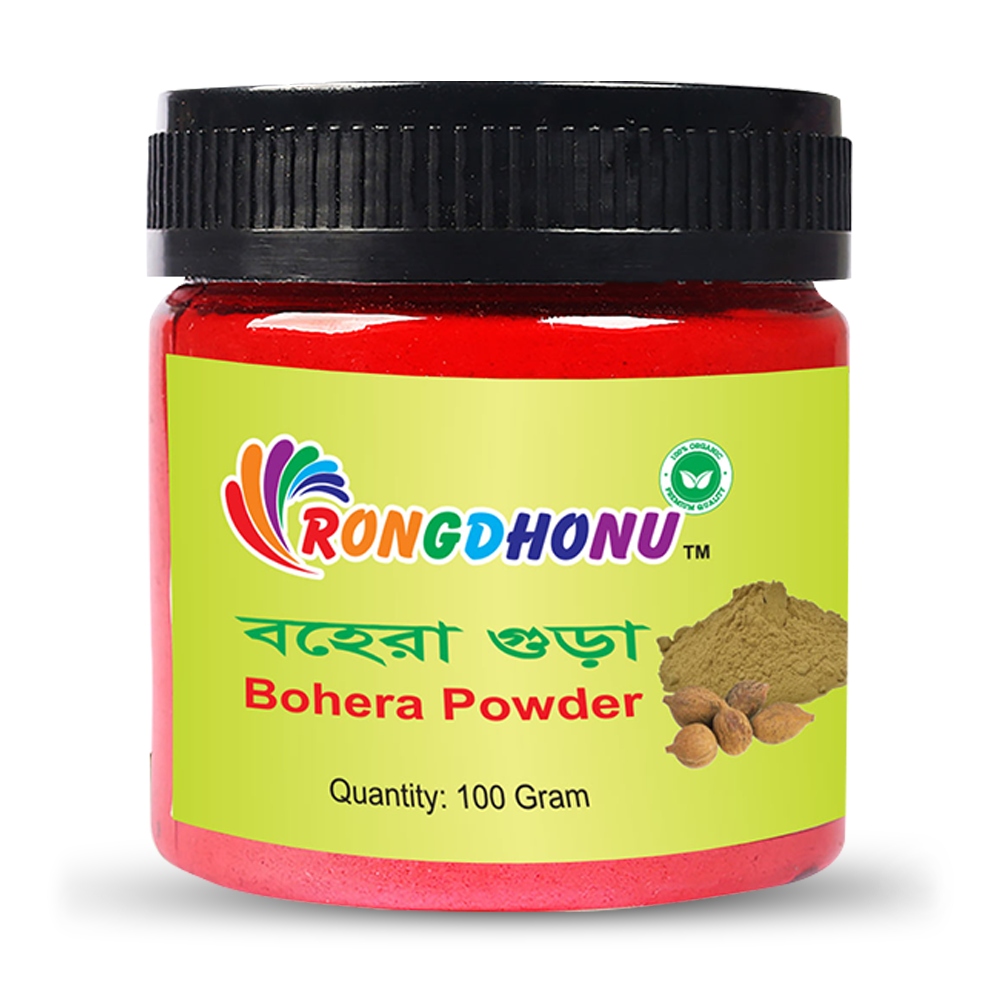Rongdhonu Hair Treatment And Health Care Bohera Powder - 100gm