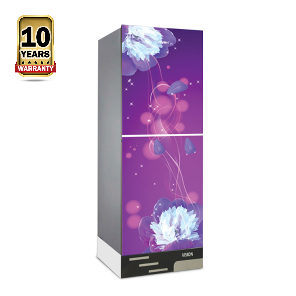 Vision GD RE-185L Refrigerator - 185 Litre - Purple Peony