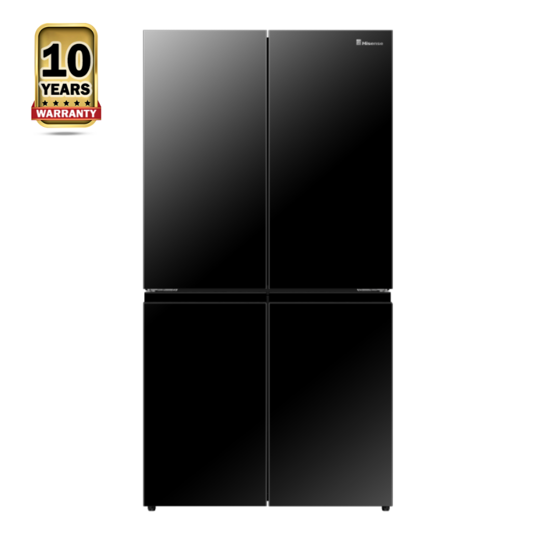 Hisense RC73WC4A1WR Cross Door Refrigerator - 664 Litre - Black