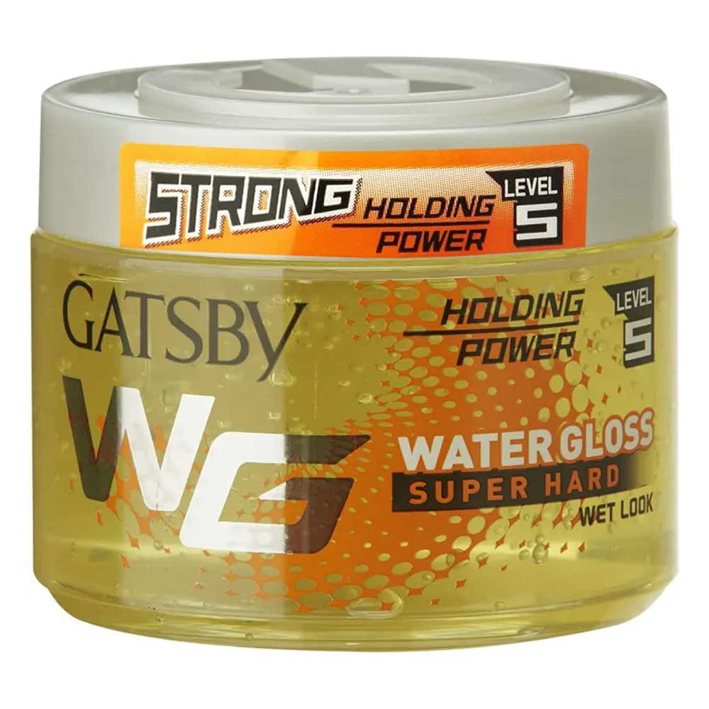 Gatsby Water Gloss Super Hard Hair Gel - 75gm