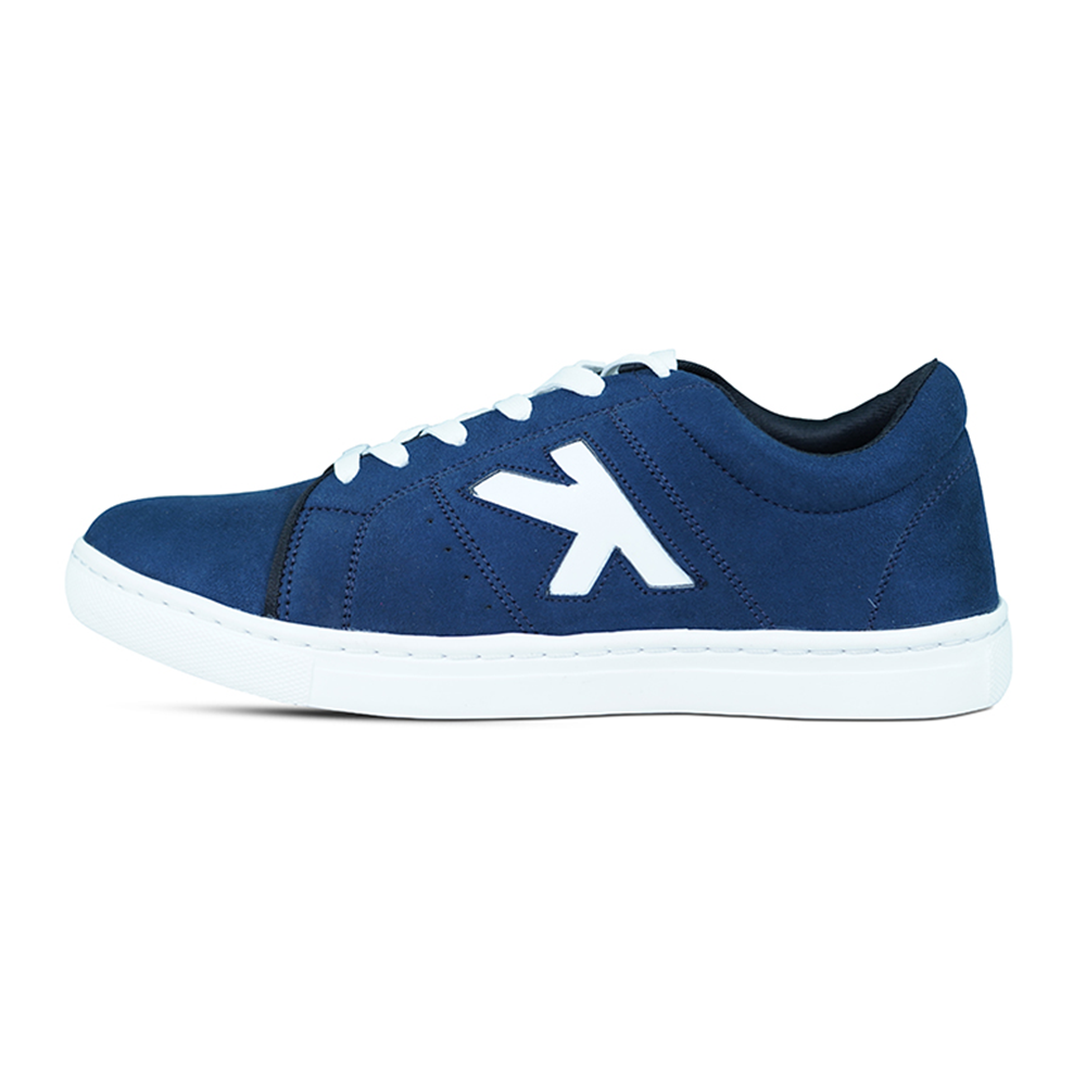 Suit Leather Converse for Men - Blue - K3