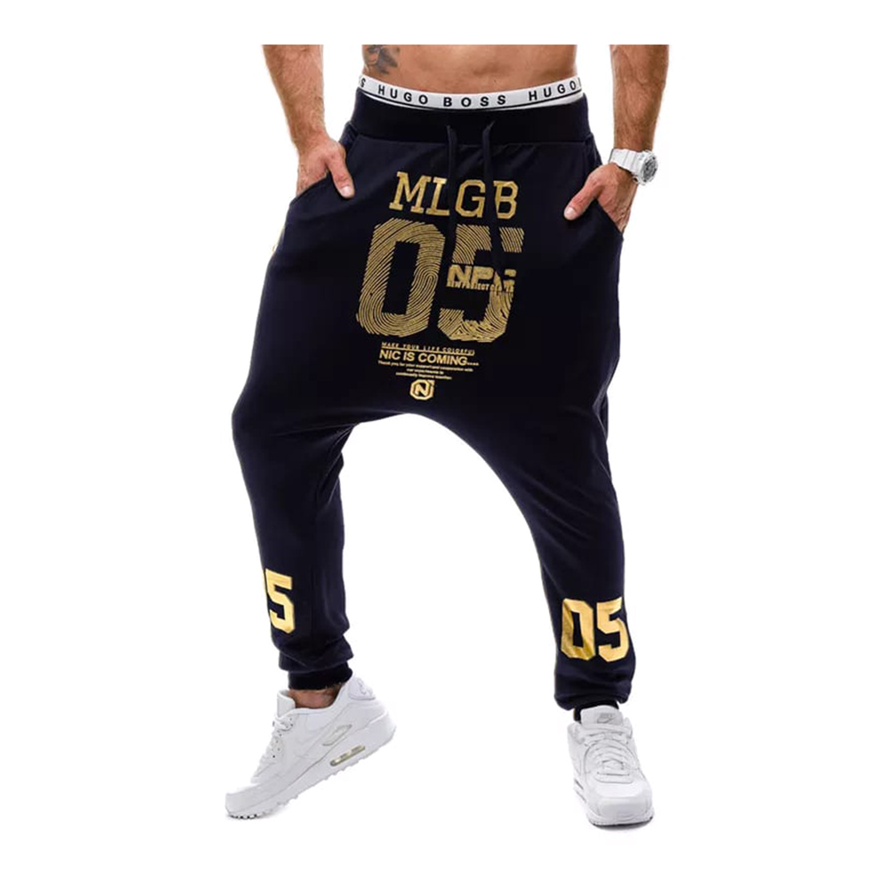 Sweat Trouser for Men - Black - TJ-32