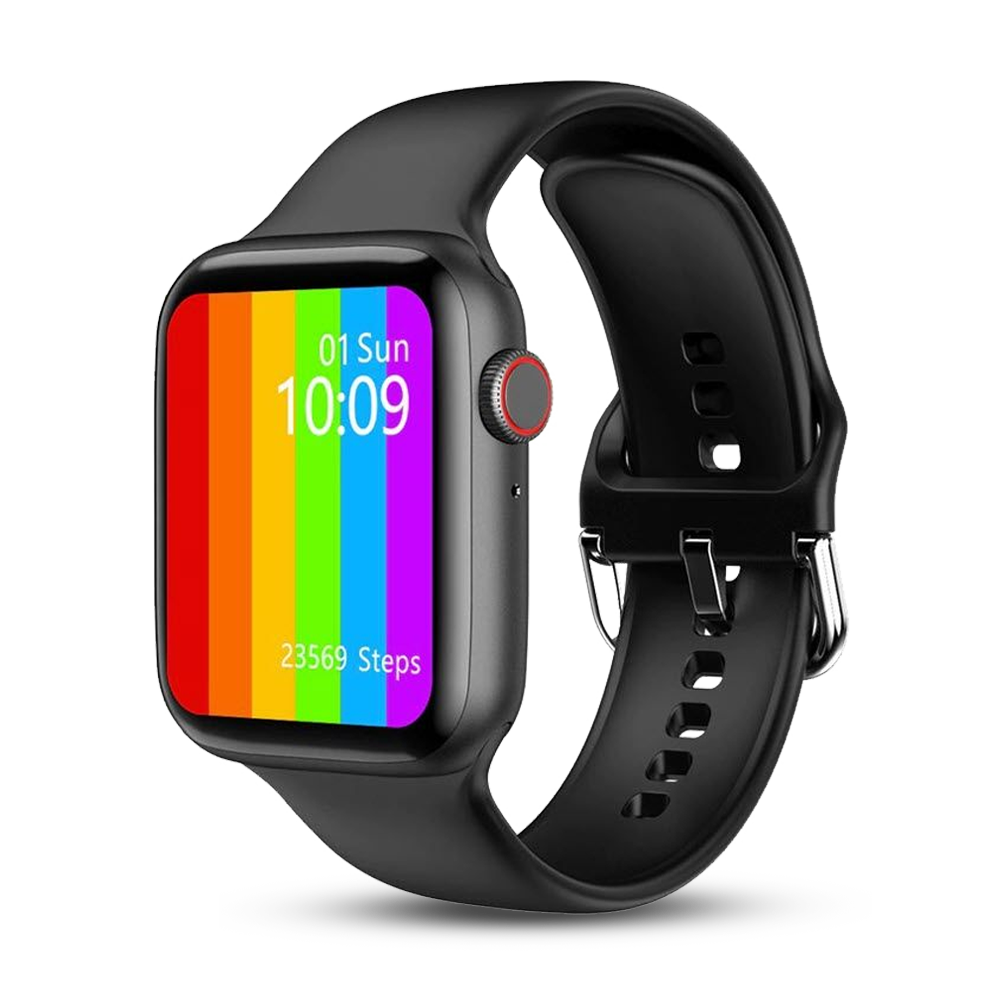 Microwear W26+ Plus Pro Smart Watch - Black