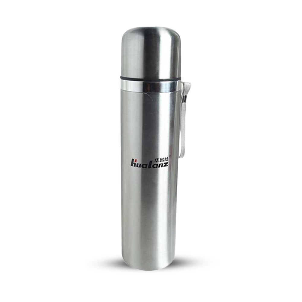  Stainless Steel Vacuum Flask - 1L - Silver