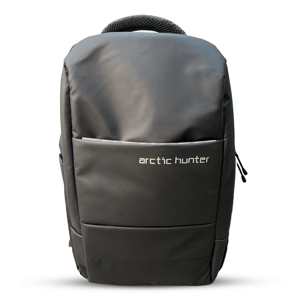  Nylon Artic Hunter Backpack and Laptop Bag - Coffee - LB-40