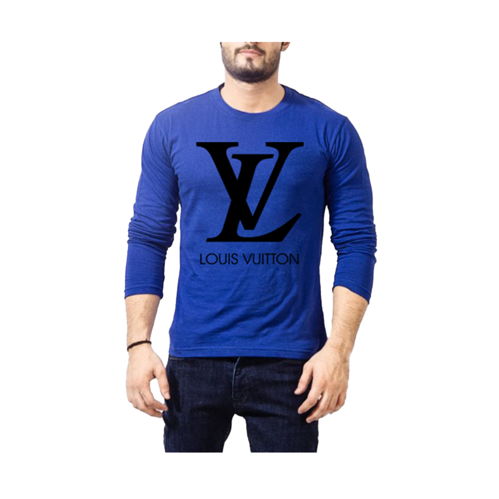 Cotton Casual Full Sleeve T-Shirt For Men - F-20