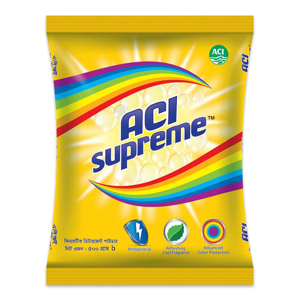 ACI Supreme Washing Powder - 500gm - WP03