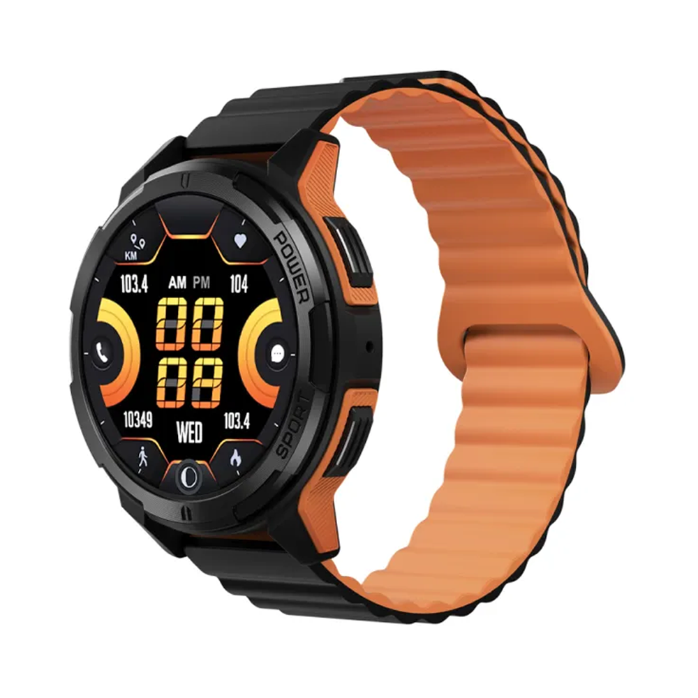 Wavefun Wave 70 Rugged Amoled Smartwatch - Black