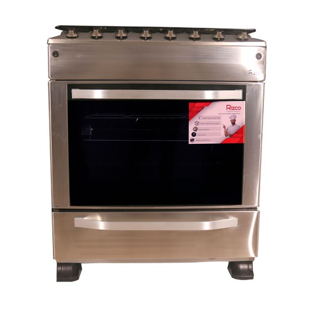 Rizco RZ-GO-760 Burner with Gas Oven - Silver