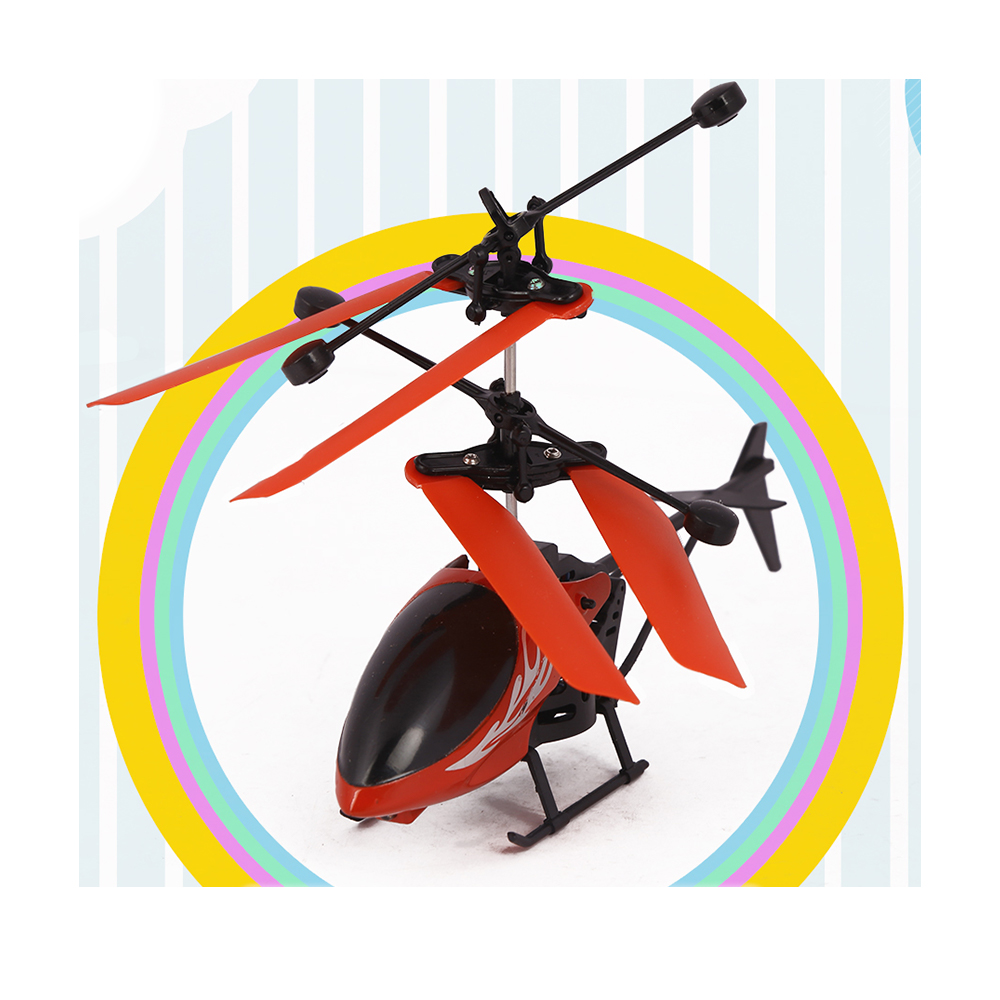 Magic Hand Sensored Rechargeable Mini Aircraft Helicopter For Kids - Red