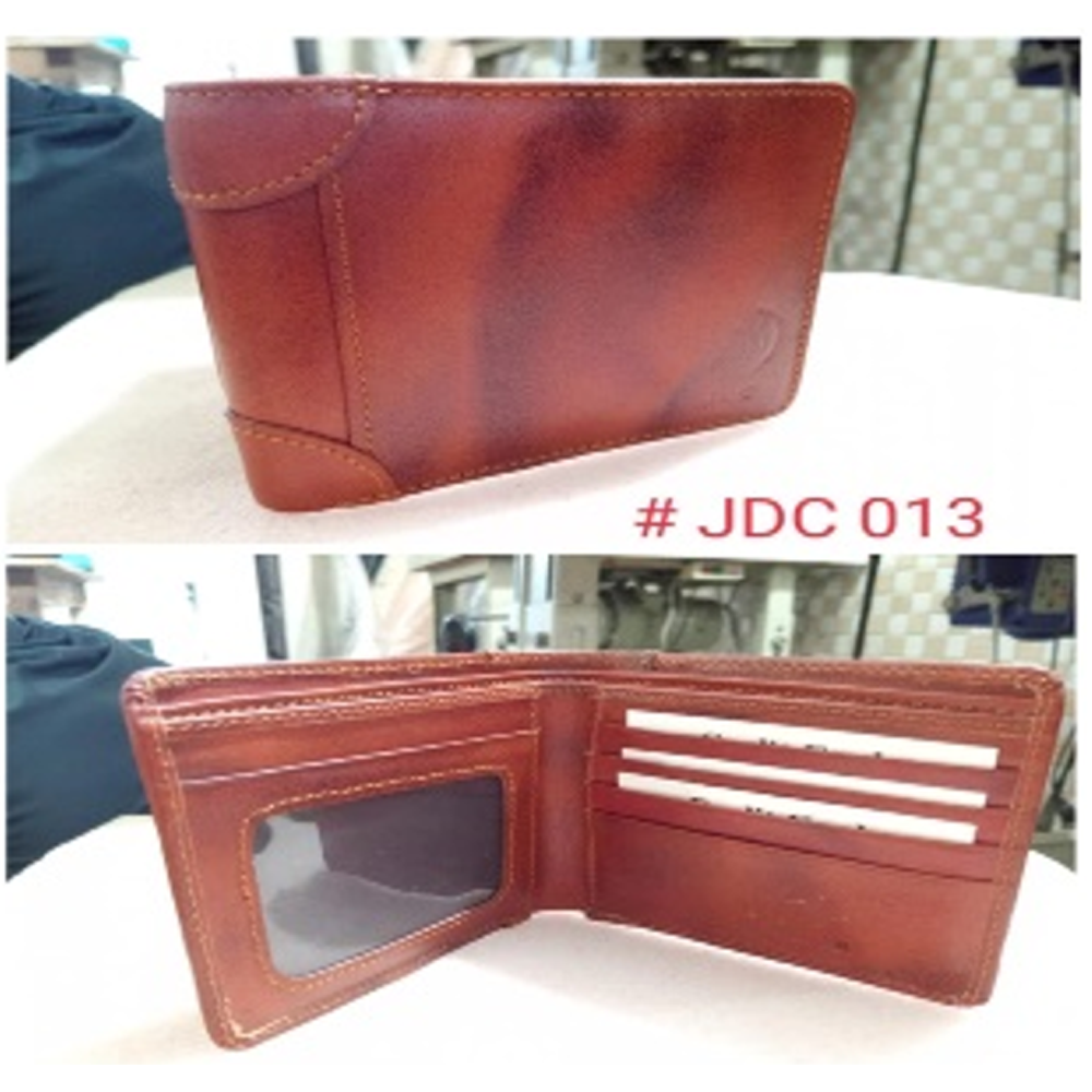 Leather Wallet for Men - Chocolate