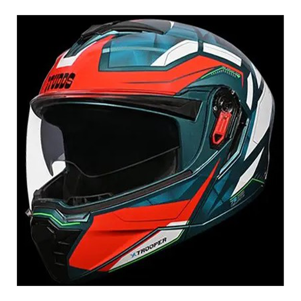 Studds X-Trooper DV D2 Decor Modular Helmet - Multicolor