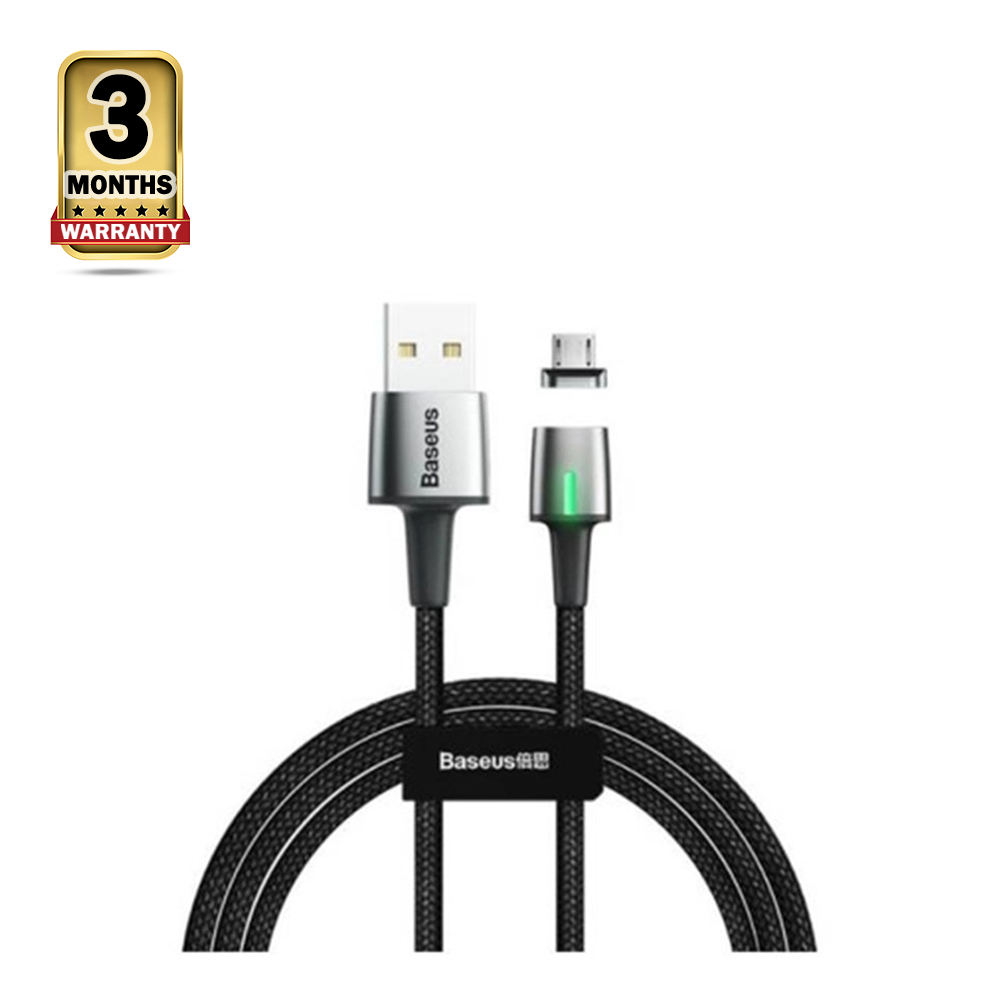 Baseus CALXC-G01 Zinc Magnetic USB Cable For IP - Black