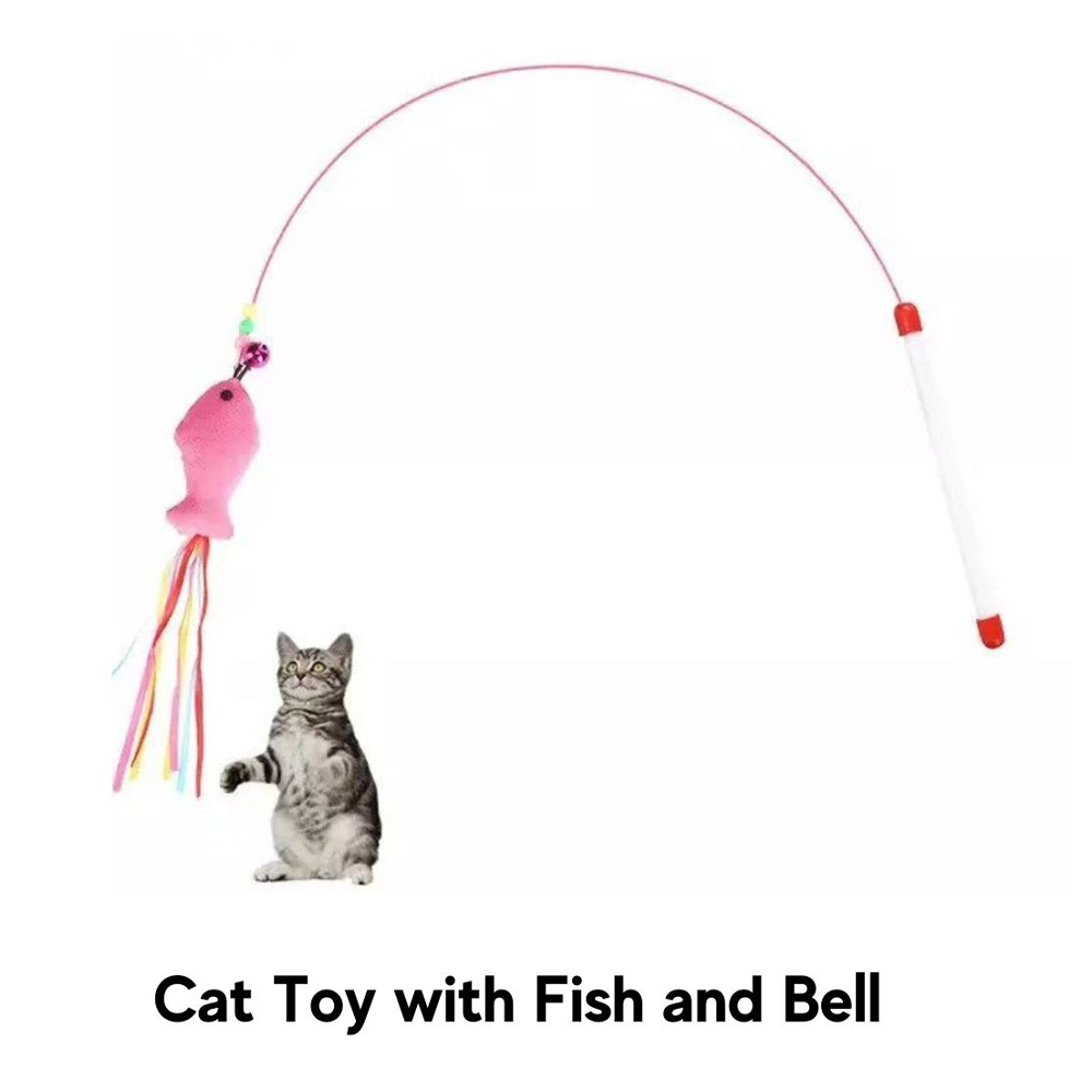 Cat Fish Teaser Toy