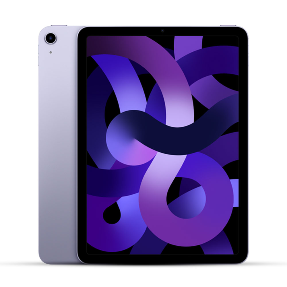Apple iPad Air 5th Gen Wi-Fi Plus Cellular Space - 12MP - 8GB - 256GB - 10.9 Inch - Purple