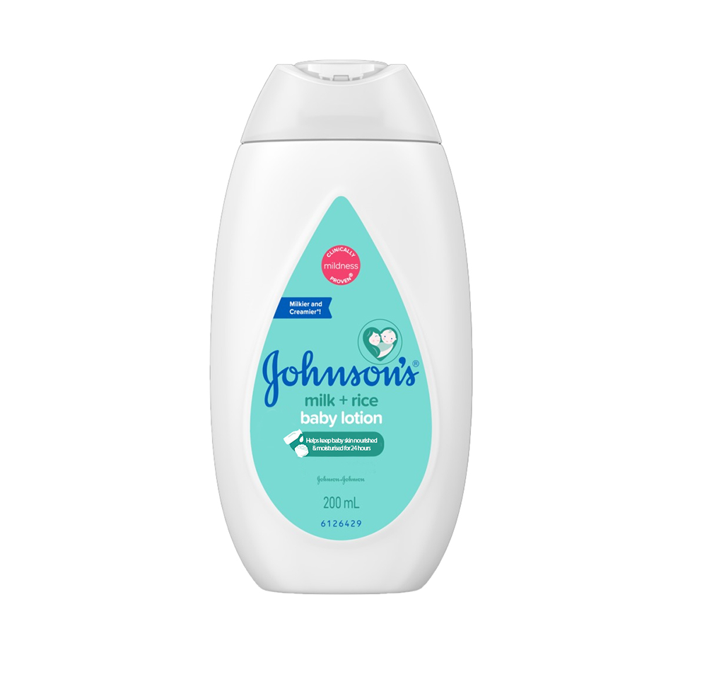 Johnsons Baby Milk Plus Rice Lotion - 200ml - 79633833