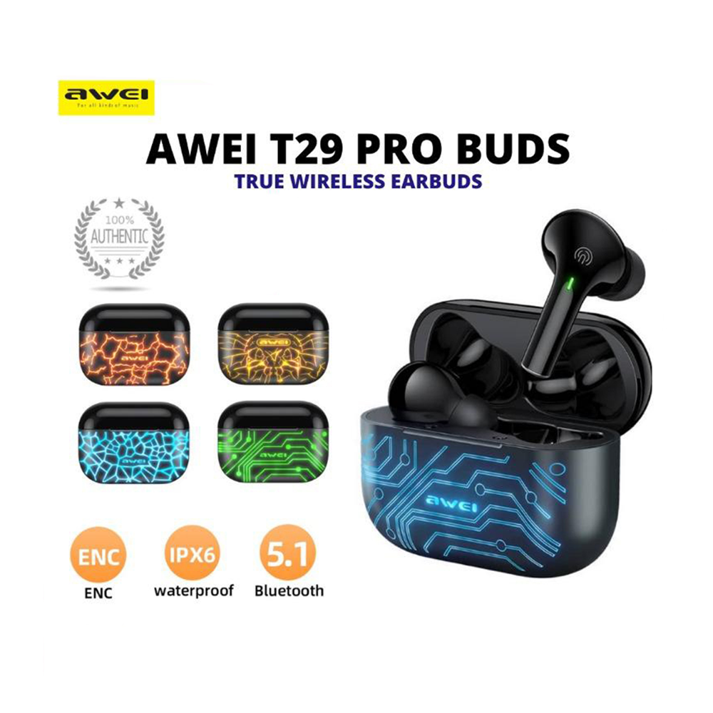 Awei Y788 TWS Wireless Bluetooth Speaker - Black