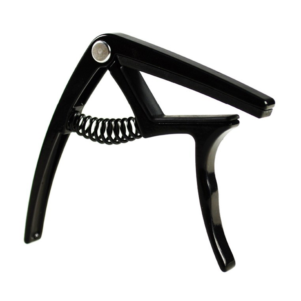 Alice A007K Guitar Capo Suitable for Guitars - Black And Silver