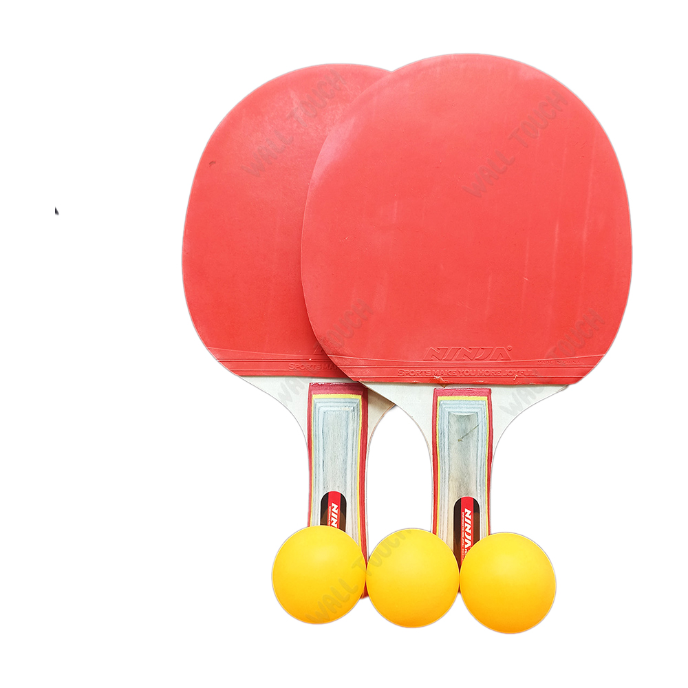 Ninja Double Table Tennis 2121A Set With Two Racket With Three Balls - 192182317