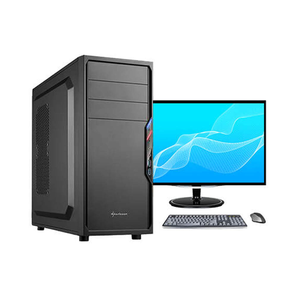 PC-112 Intel Core I5 - 19" - 500GB HDD - 4GB DDR3 - Black