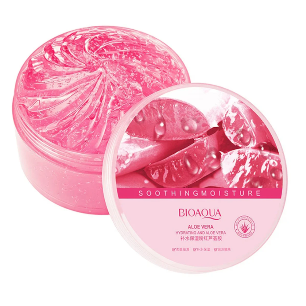 Bioaqua Hydrating Pink Aloe Vera Gel - 300gm