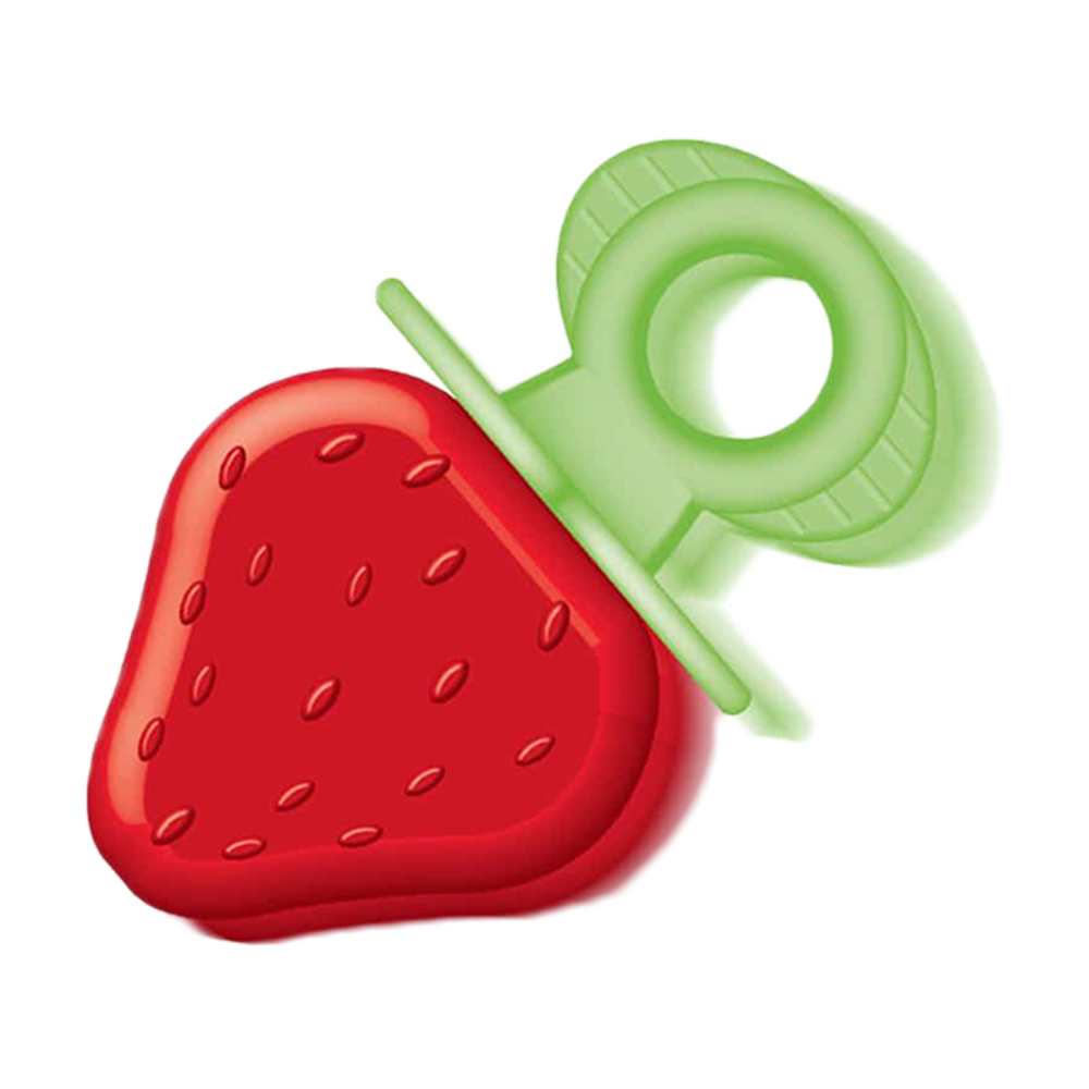 Pur Water Filled Teether - Strawberry - Red - 8007