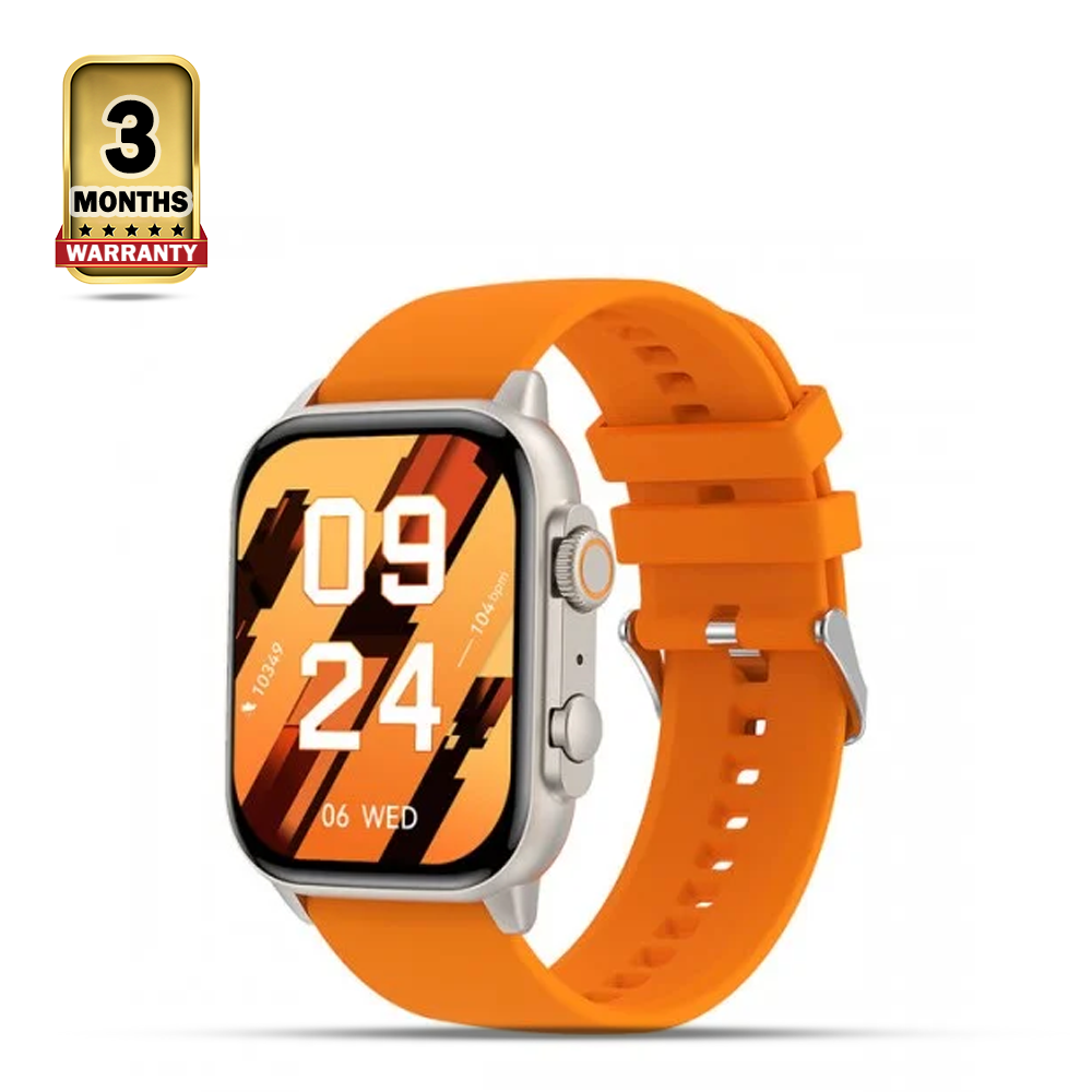 Colmi C81 AMOLED Screen Bluetooth Calling Smart Watch - Orange