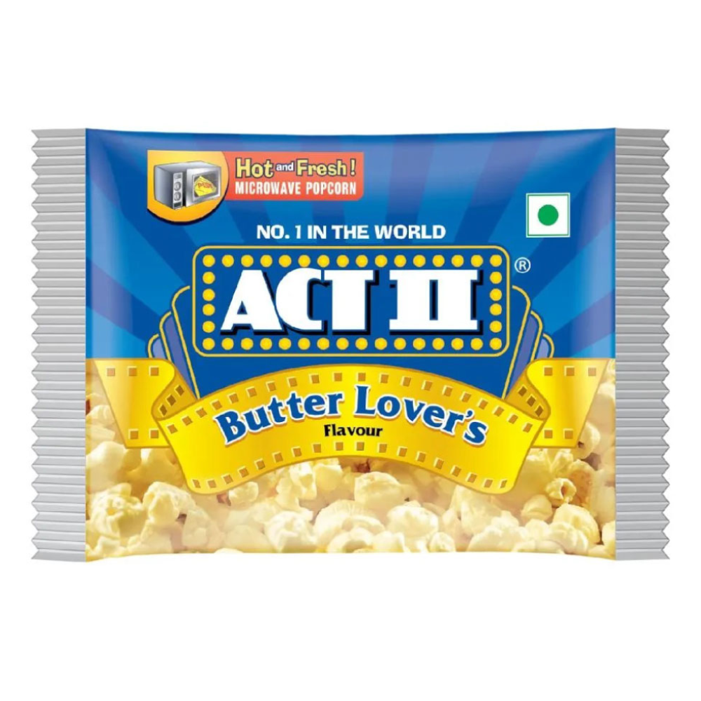 ACT II Butter Lovers Microwave Popcorn - 99gm - AI10