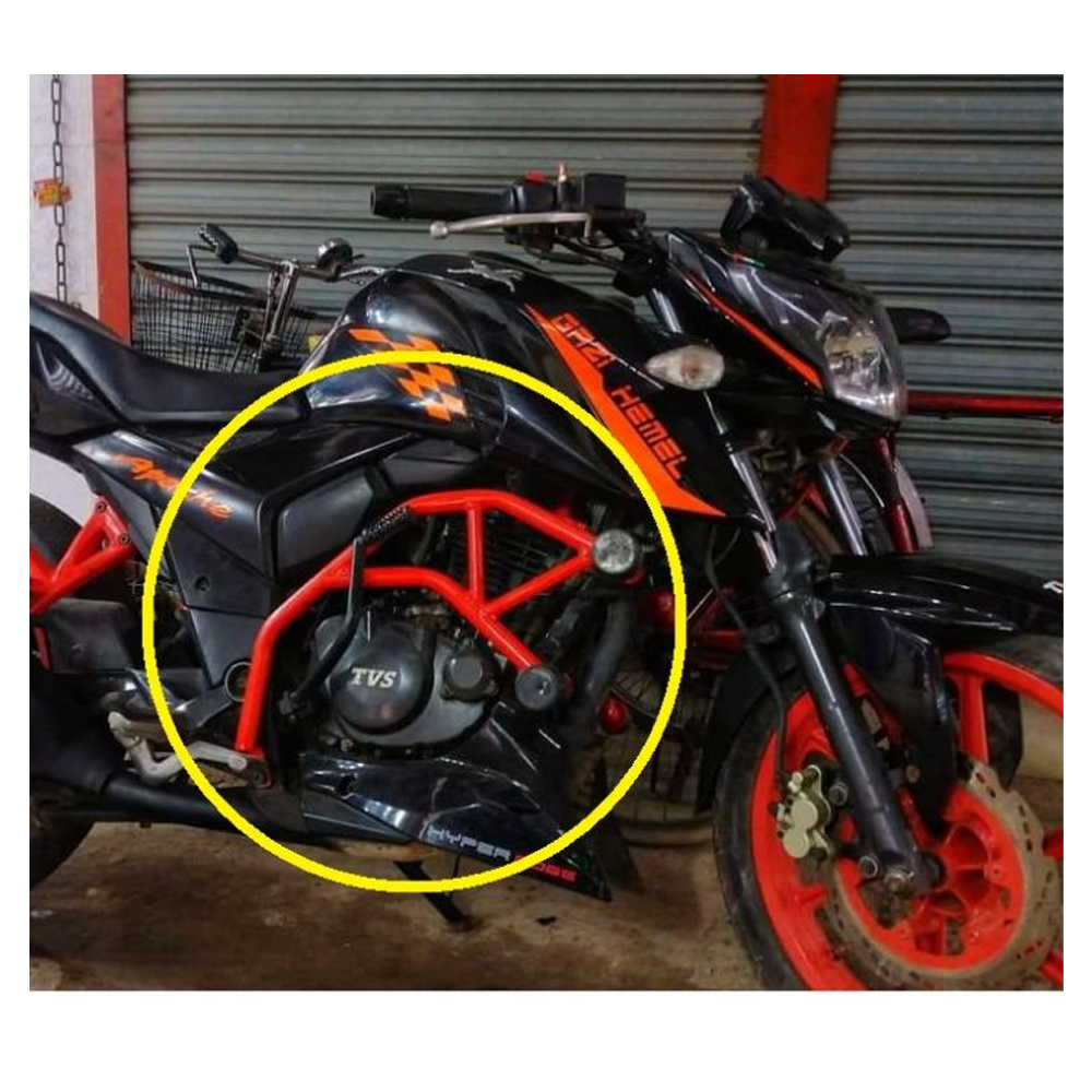 Apache 4V Bumper Crash Guard