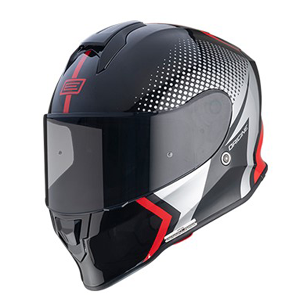 ORIGINE Dinamo Faster Full Face Helmet - Gloss Black and Red