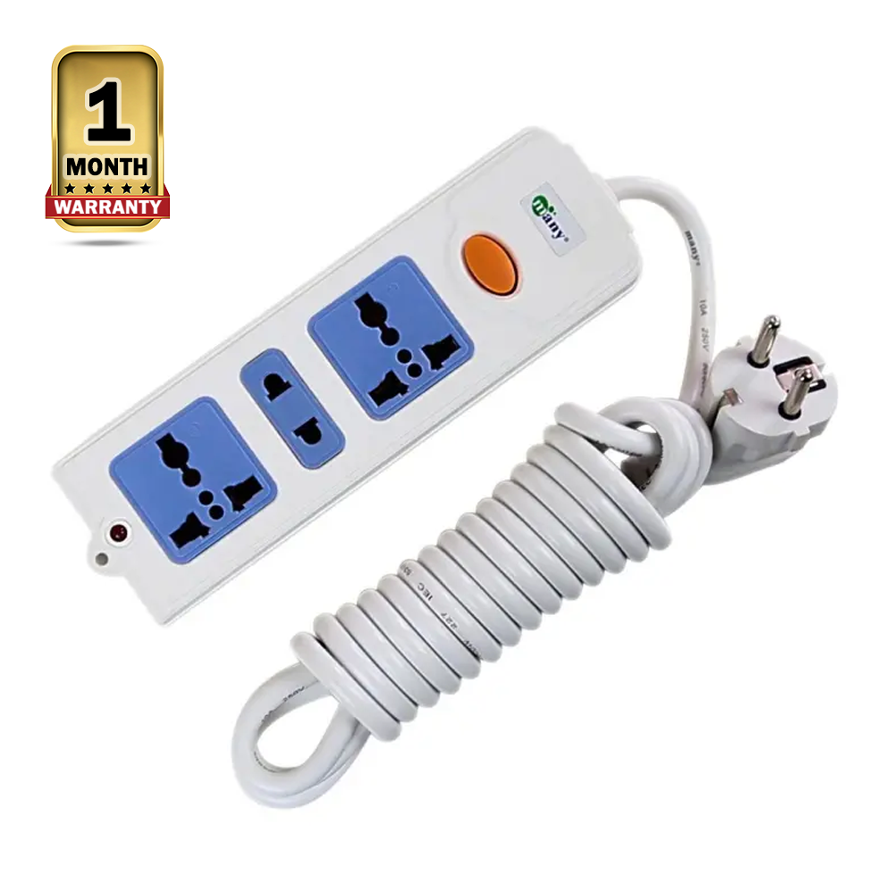 Many MTS-303 2Pin Classic 3 Port Multiplug - 3 Meter