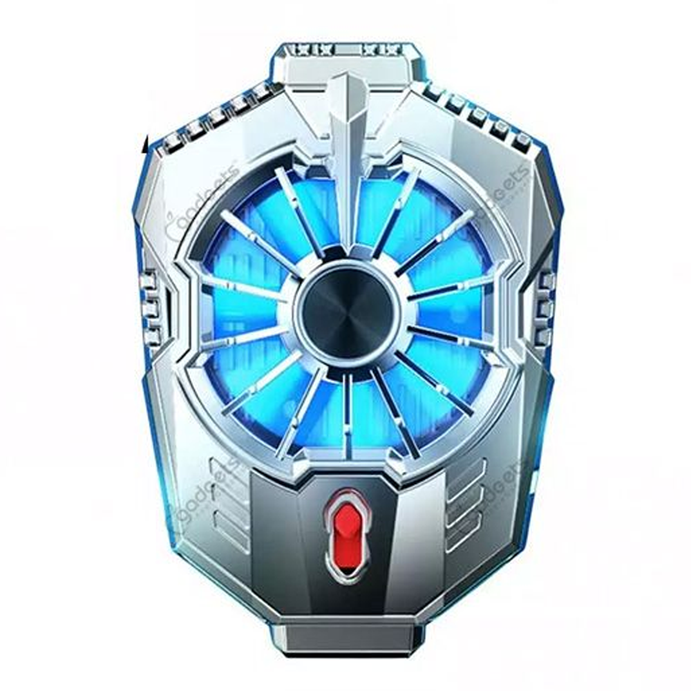 X20 Portable USB Mobile Cooling Fan Radiator - Silver