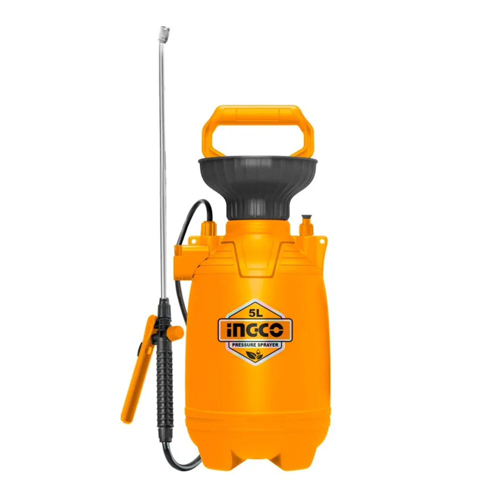 Ingco HSPP30502 Garden Misting Water Pressure Sprayer - 5 Liter - Yellow