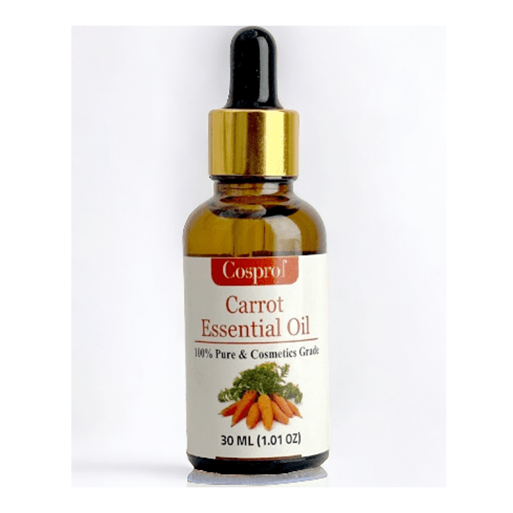 Cosprof Carrot Essential Oil With Dropper - 30ml 