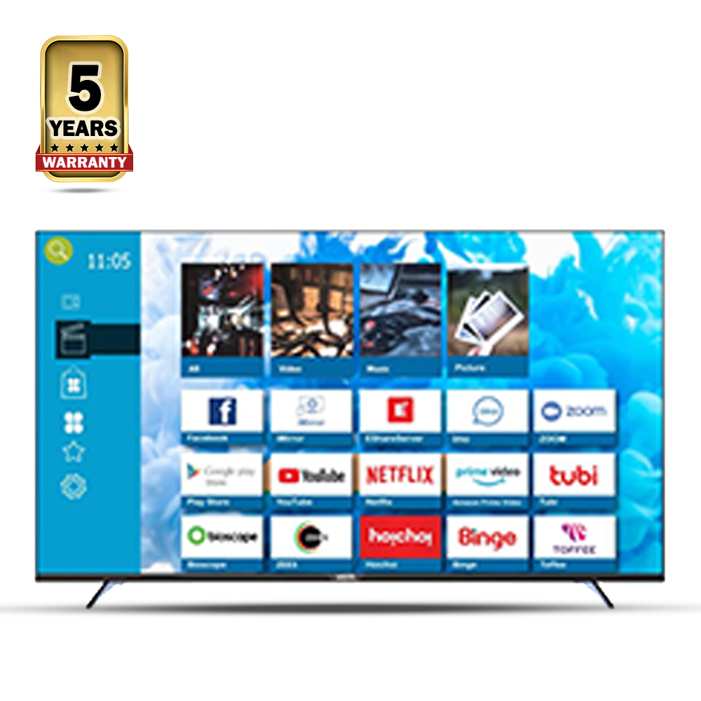 Vista Bezel-Less 4K UHD Android TV - 65 Inch 