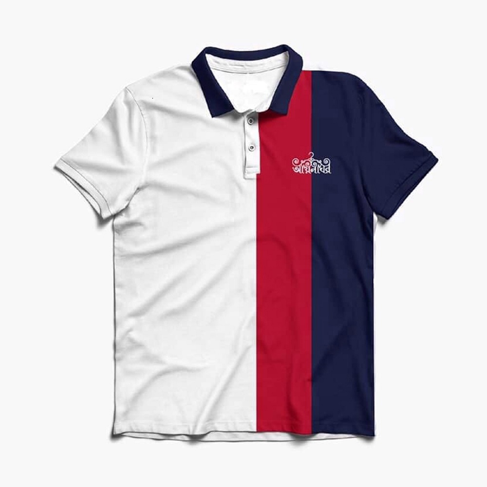Cotton Polo Short Sleeve T-Shirt For Men -109