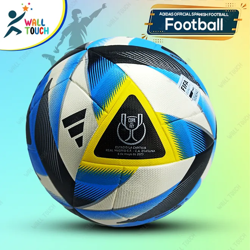 Synthetic Leather Football Match Ball - Multicolor - 327384404