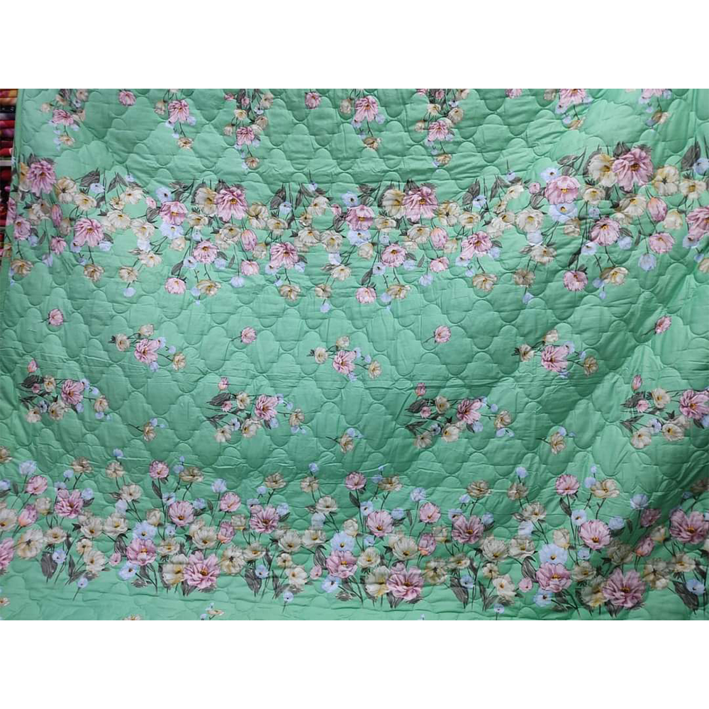 Twill Cotton King Size AC Katha - Multicolor - KT-21