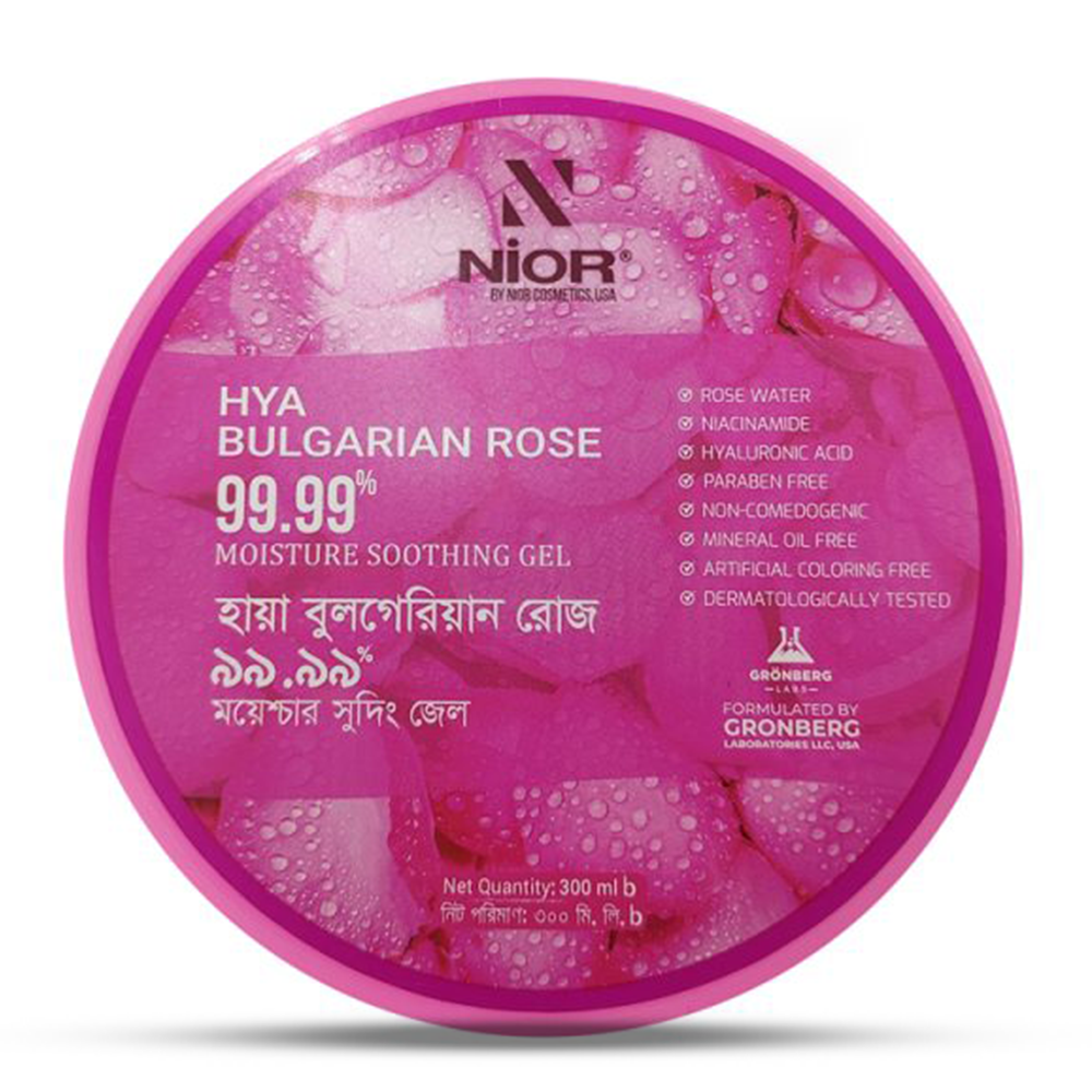 Nior Hya Bulgarian Rose Moisture Soothing Gel - 300ml