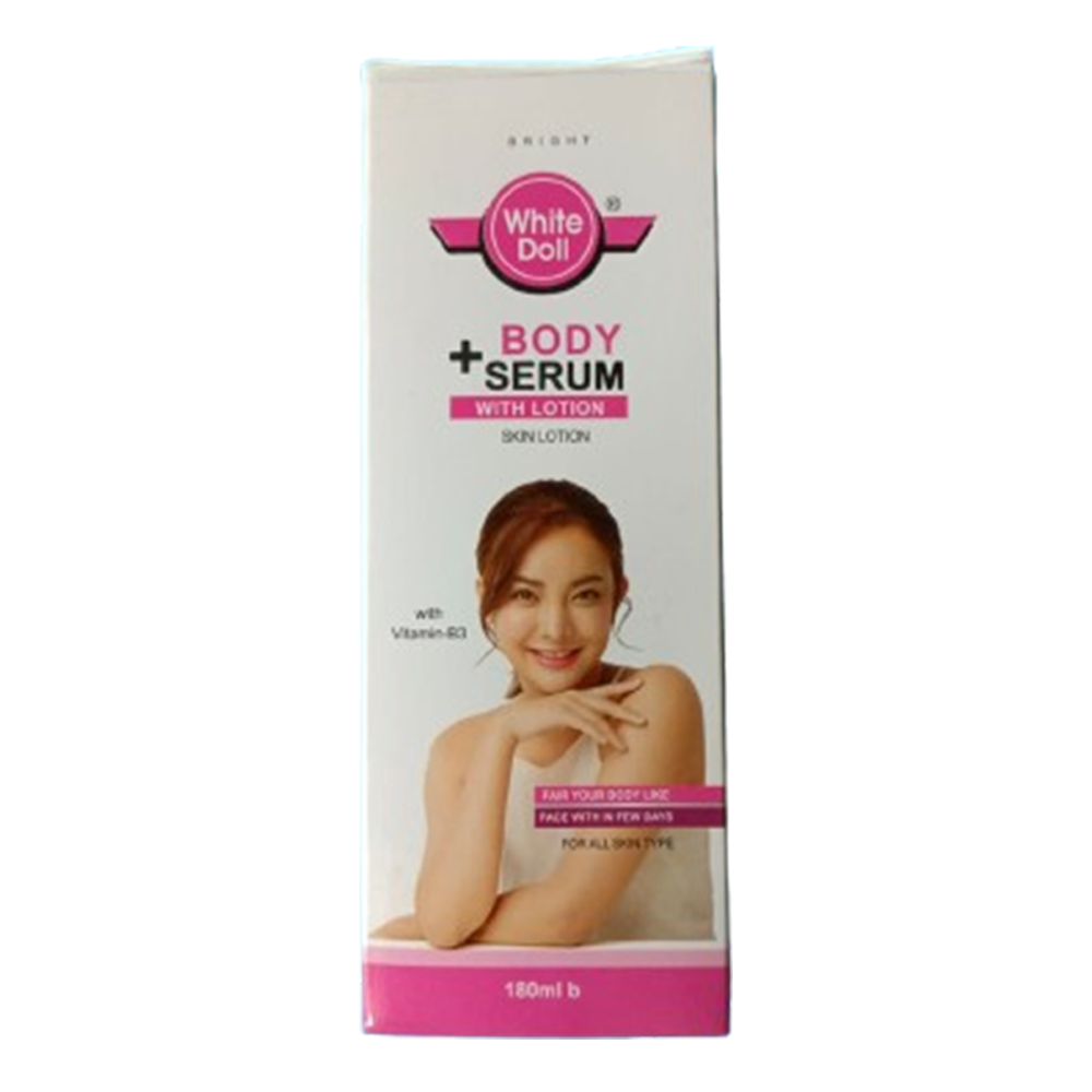 Bright White Doll Body Serum Lotion - 180ml