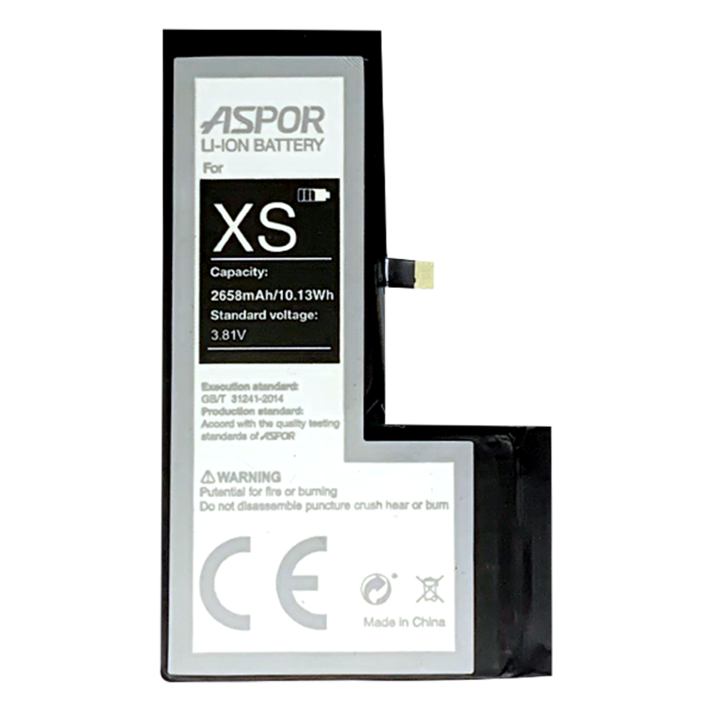 Aspor IP XS iPhone XS 2658 mAh Battery - White