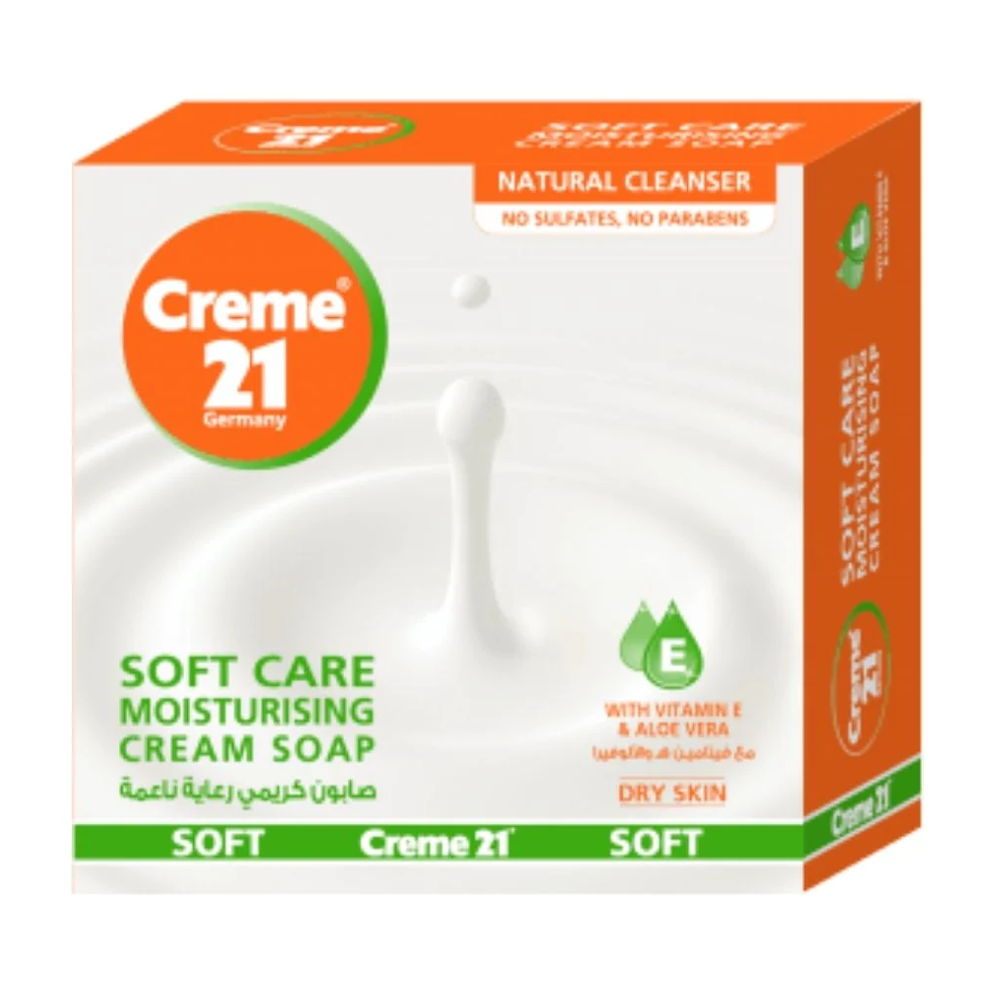 Creme 21 Soft Care Moisturizer Soap - 125gm