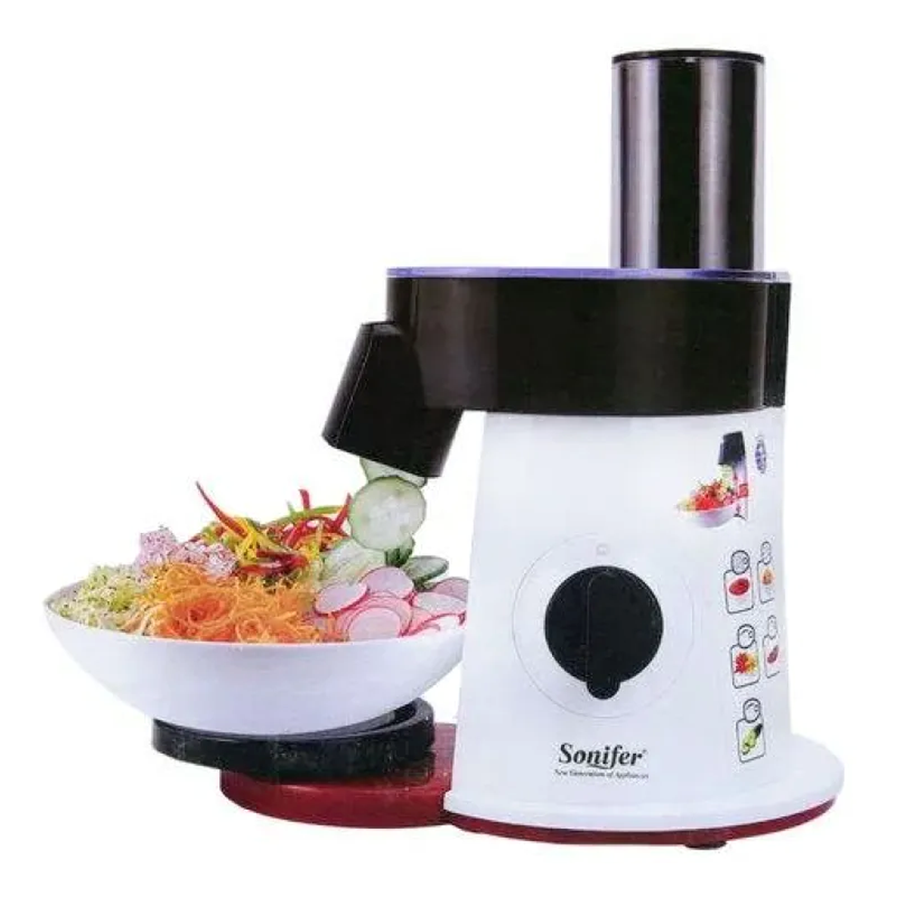 Sonifer SF-5505 Electric Salad Cutter - 200 Watts - White