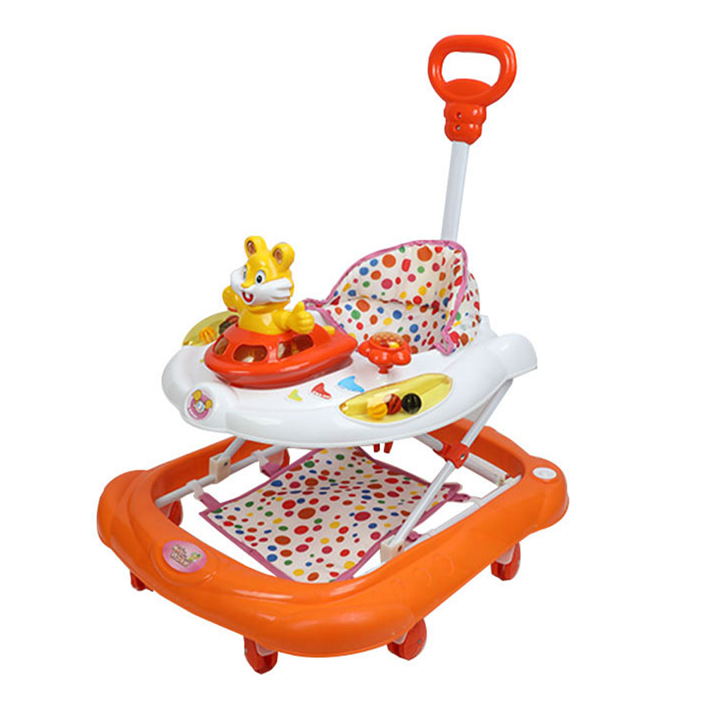 Baby walker hot sale orange