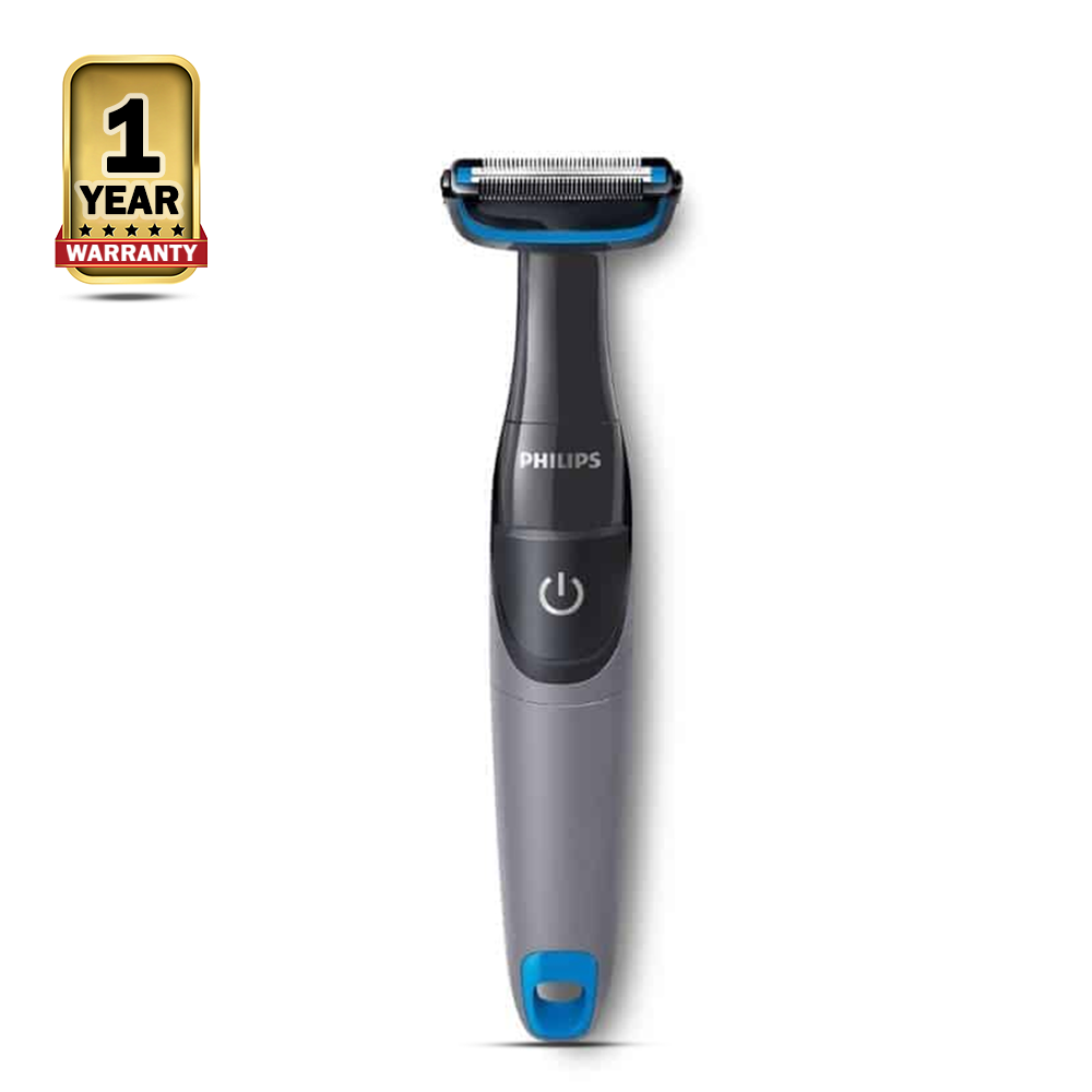 Philips BG1025/15 Showerproof Body Groomer For Men - Black And Blue