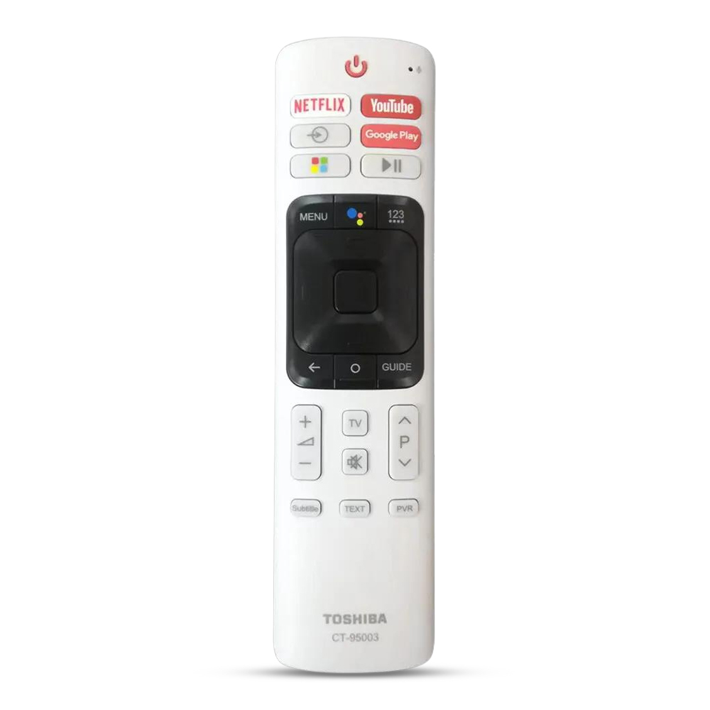 Toshiba CT-95003 Voice Control Android TV Remote - White