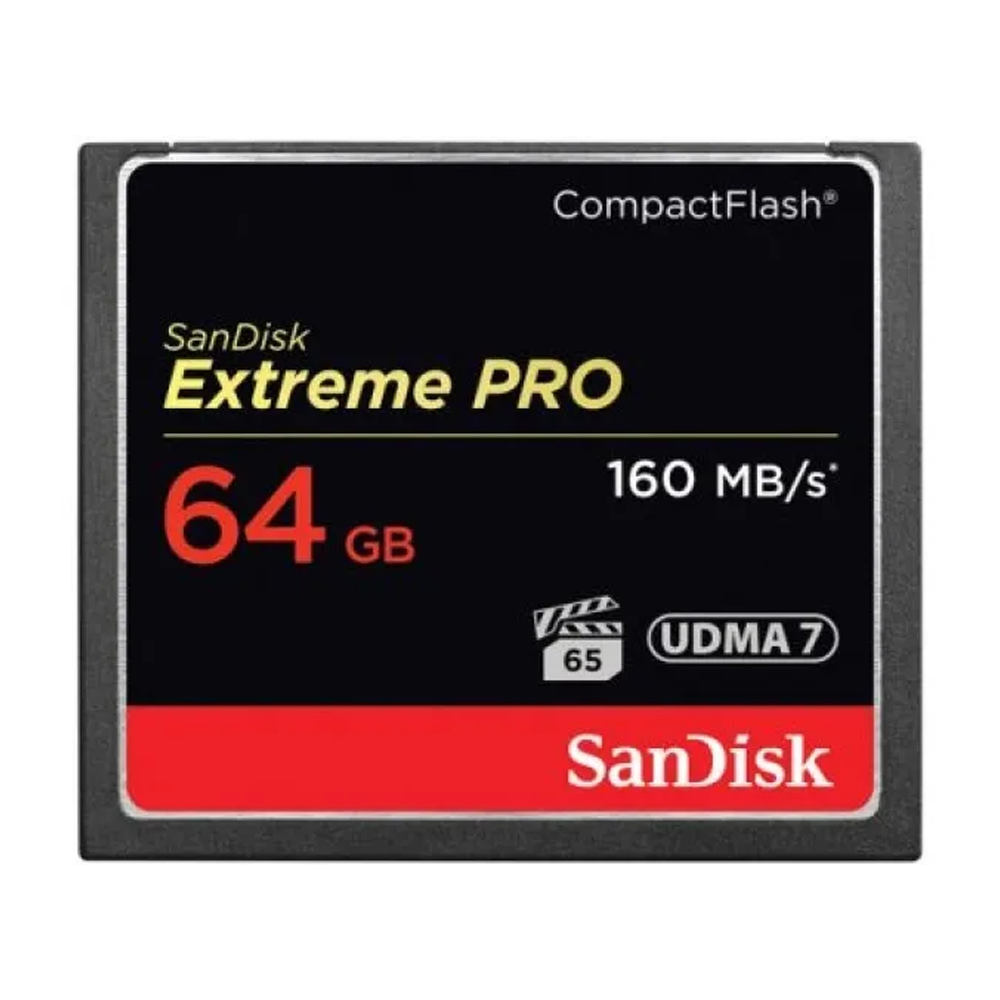 SanDisk Extreme Pro UDMA 7 CF Memory Card - 64GB 