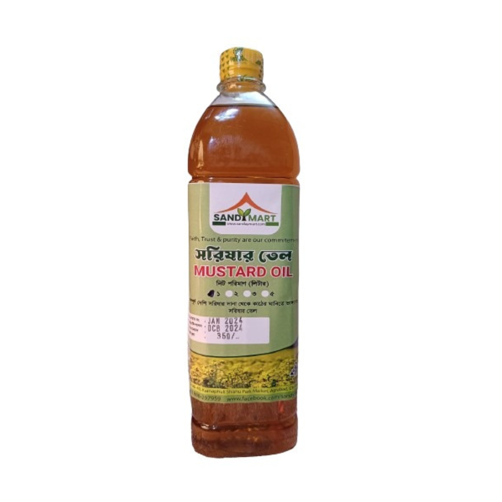 Sandymart Ghani Vanga Mustard Oil - 1 Liter